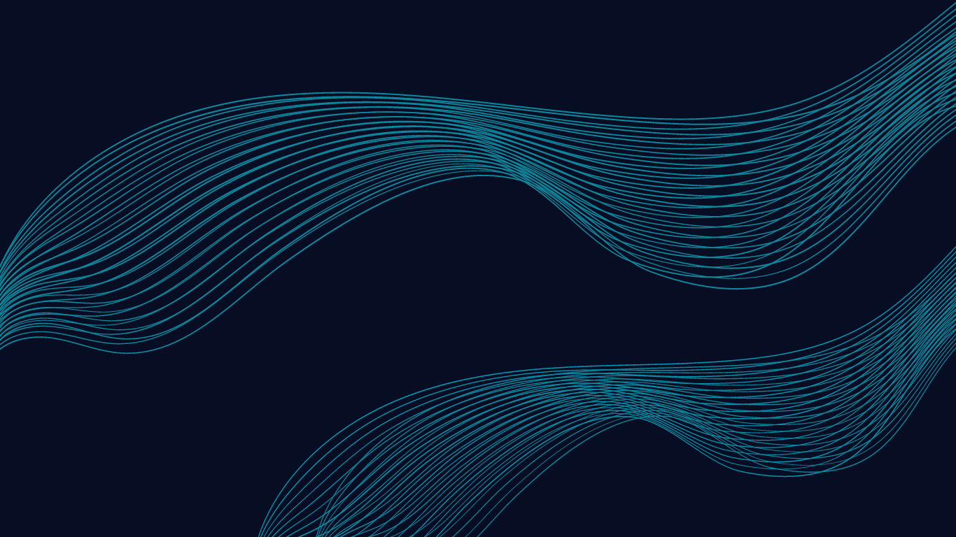 Dark background image with wavy lines running diagonally across the image